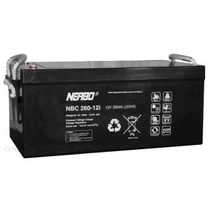 NERBO NBC 260-12i 12V 260Ah VRLA AGM